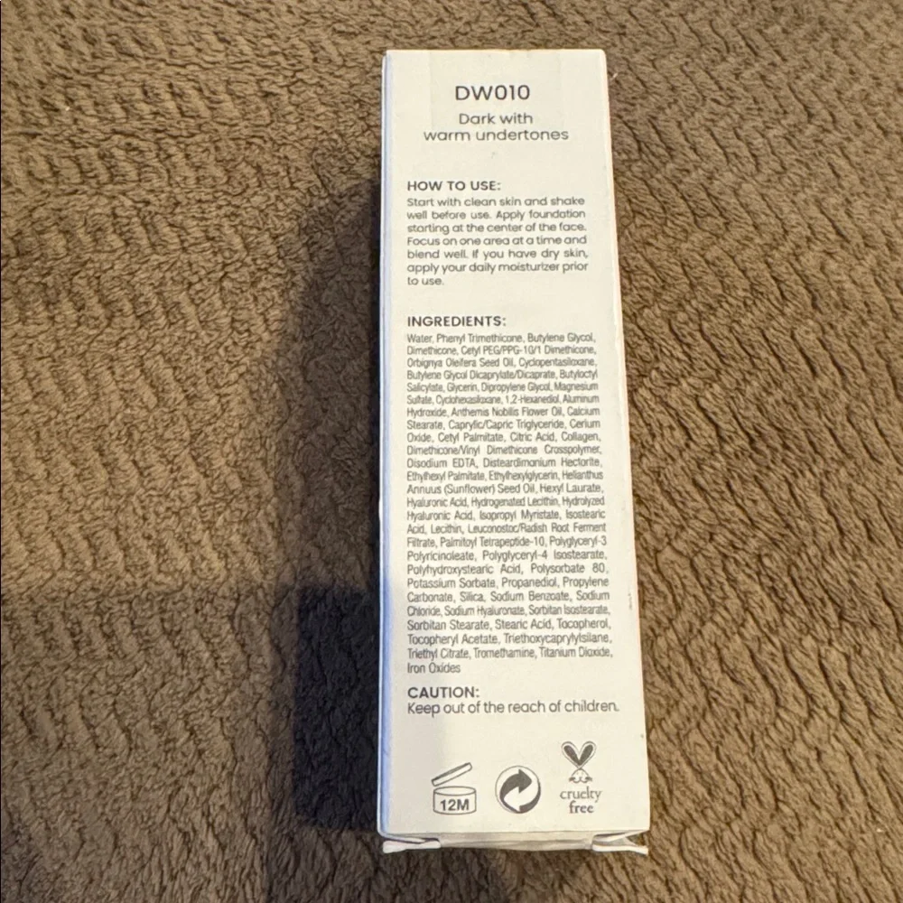 DW010 NEW JOAH‎ Primedation Liquid Foundation, Dark Warm